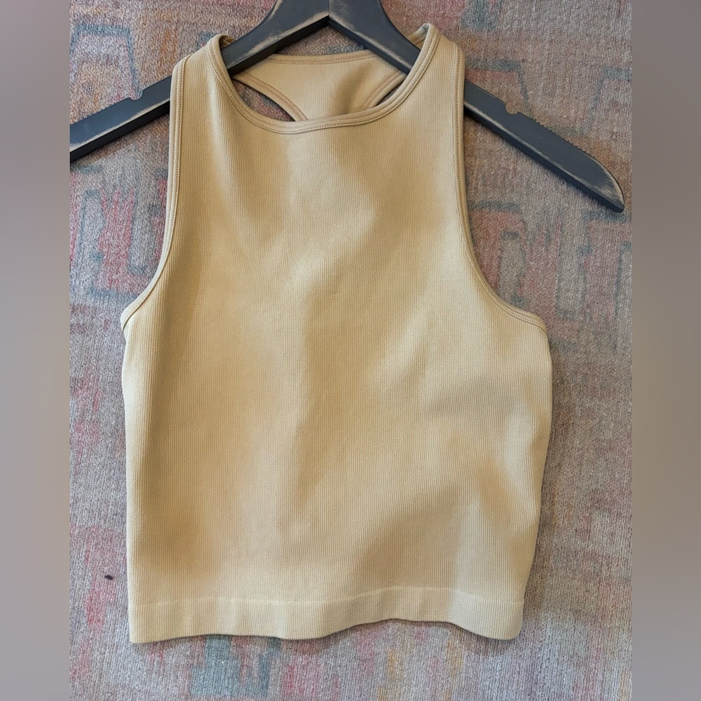 Super comfy racer back crop top
